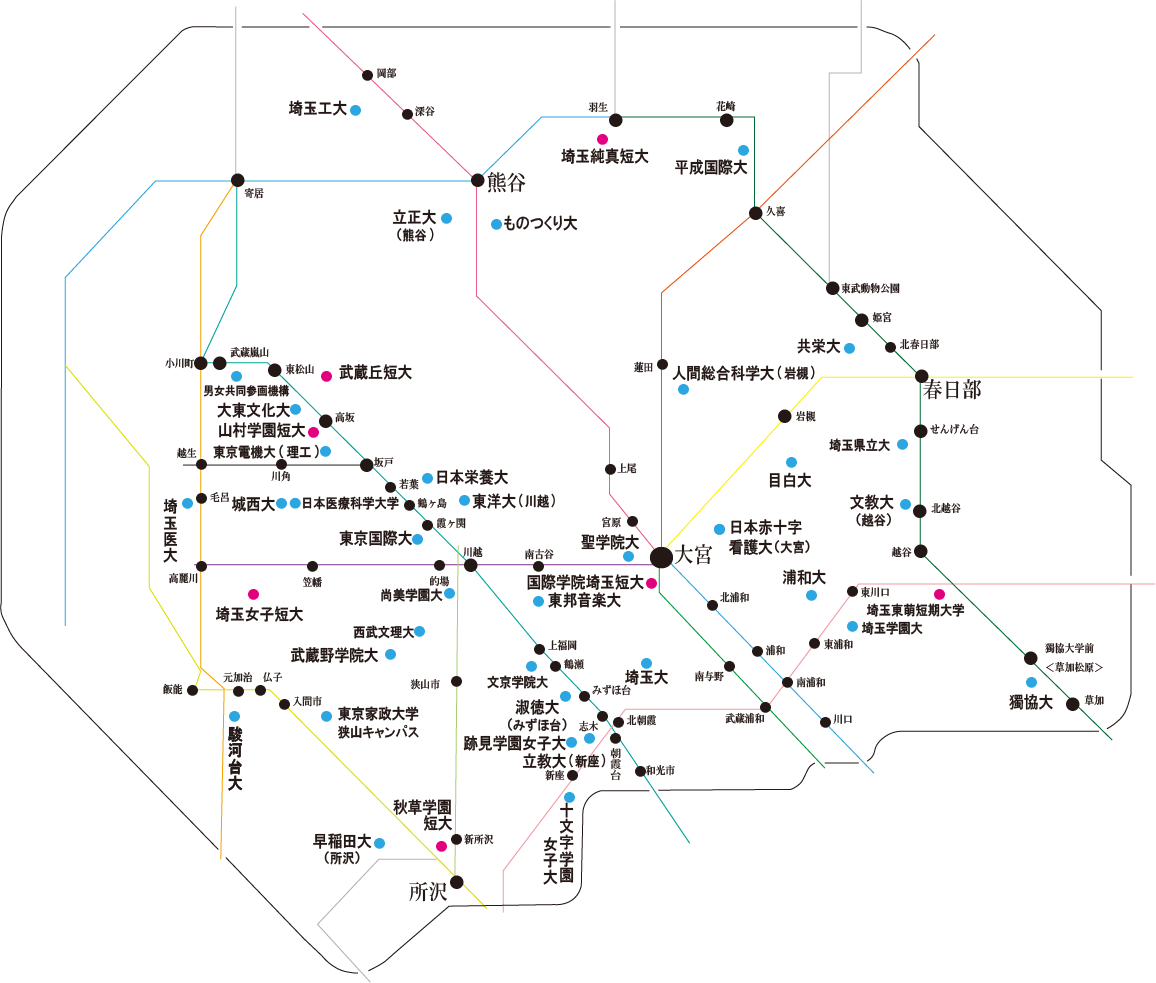 加盟館MAP