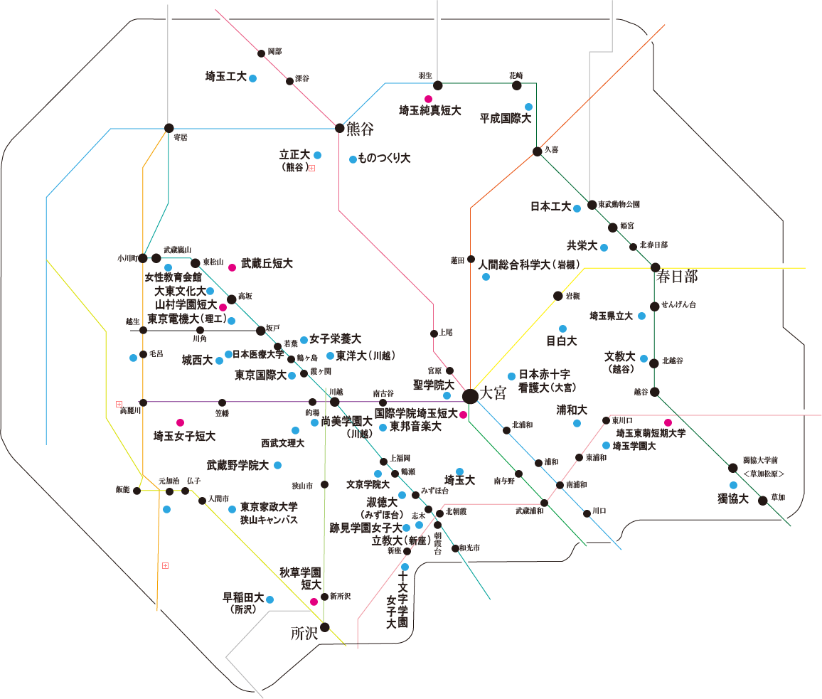 加盟館MAP