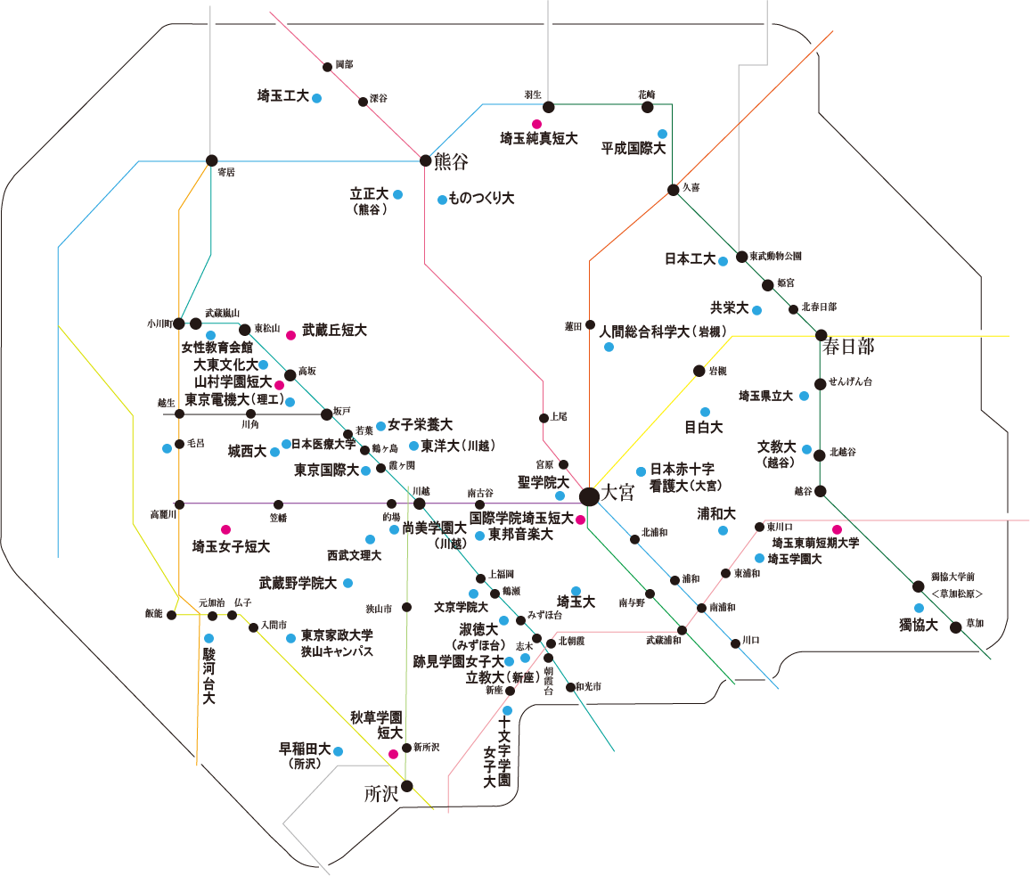 加盟館MAP